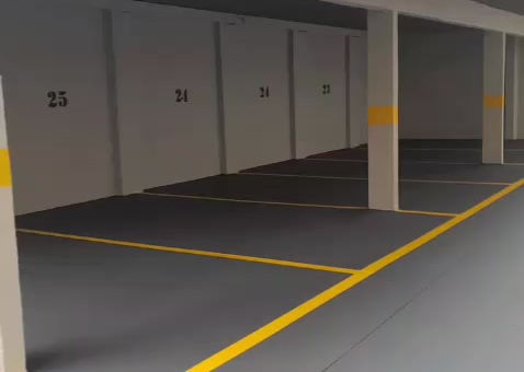 Pintura e demarcação de garagem